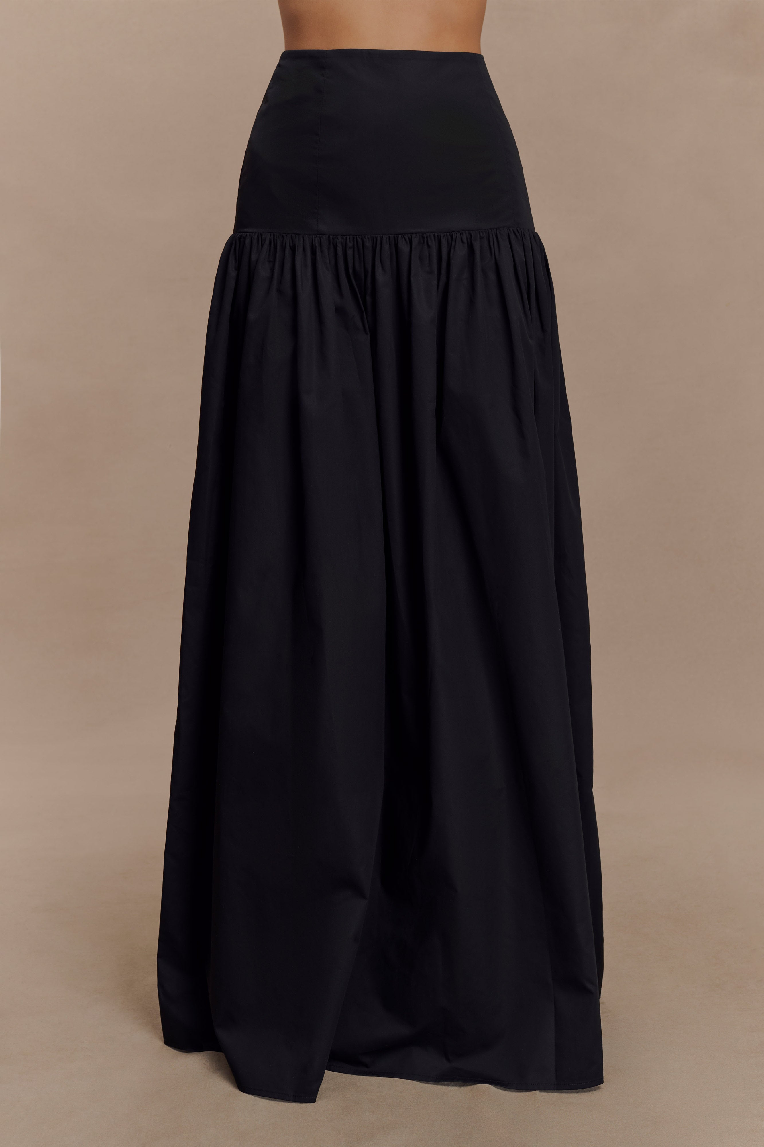 Autumn Maxi Skirt - Black