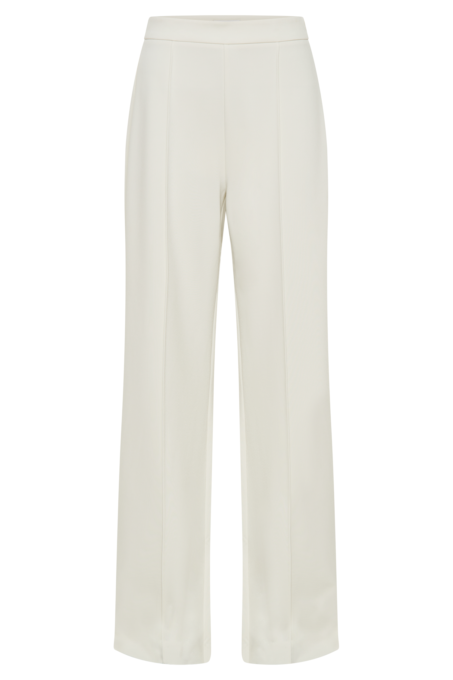 Antonia Pleated Wide Leg Pants - Ivory