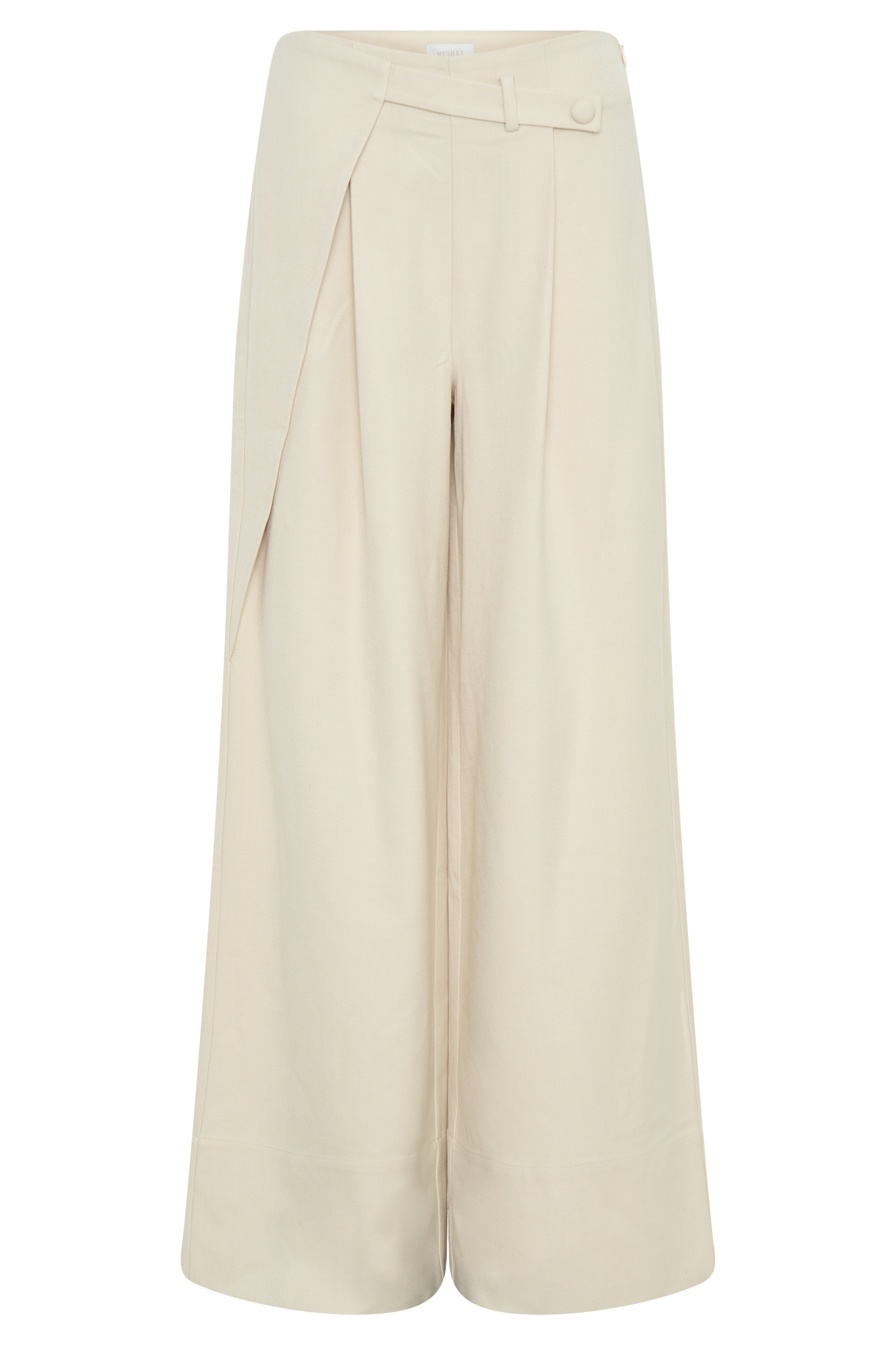 Mila Straight Leg Suiting Pant - Buttermilk