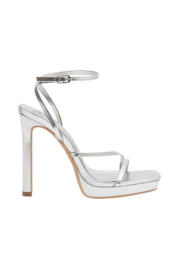 Kailani Platform Heels - Silver