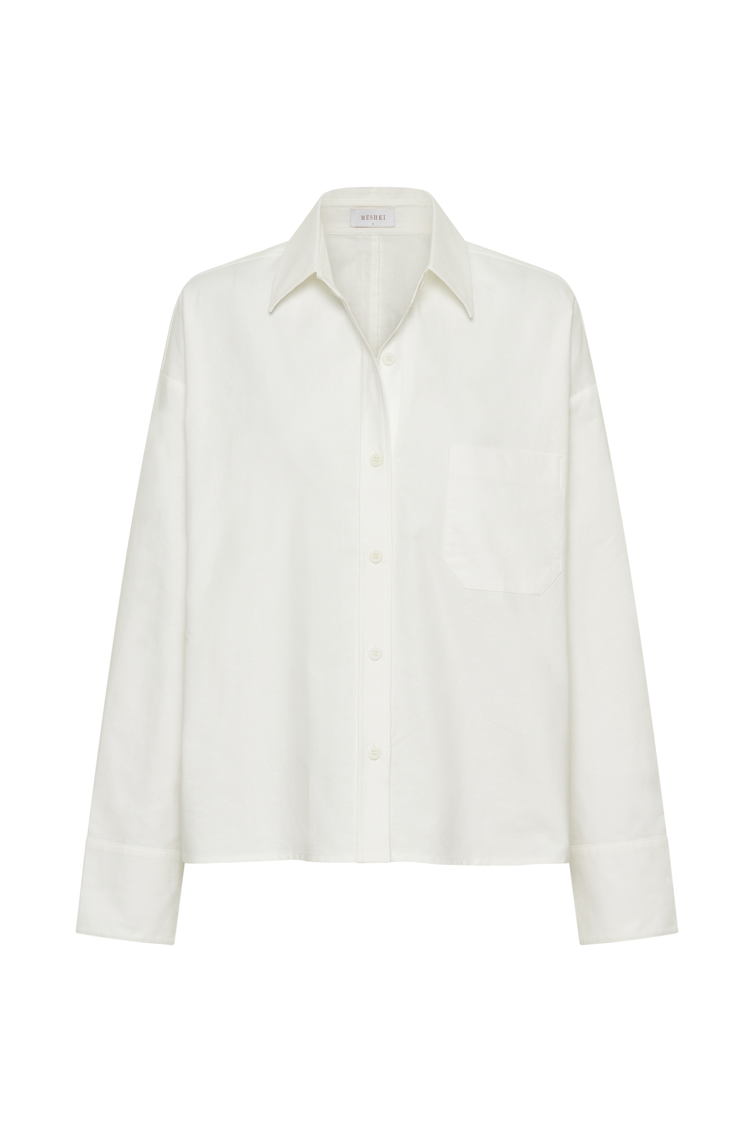 Allyson Oversized Shirt - White