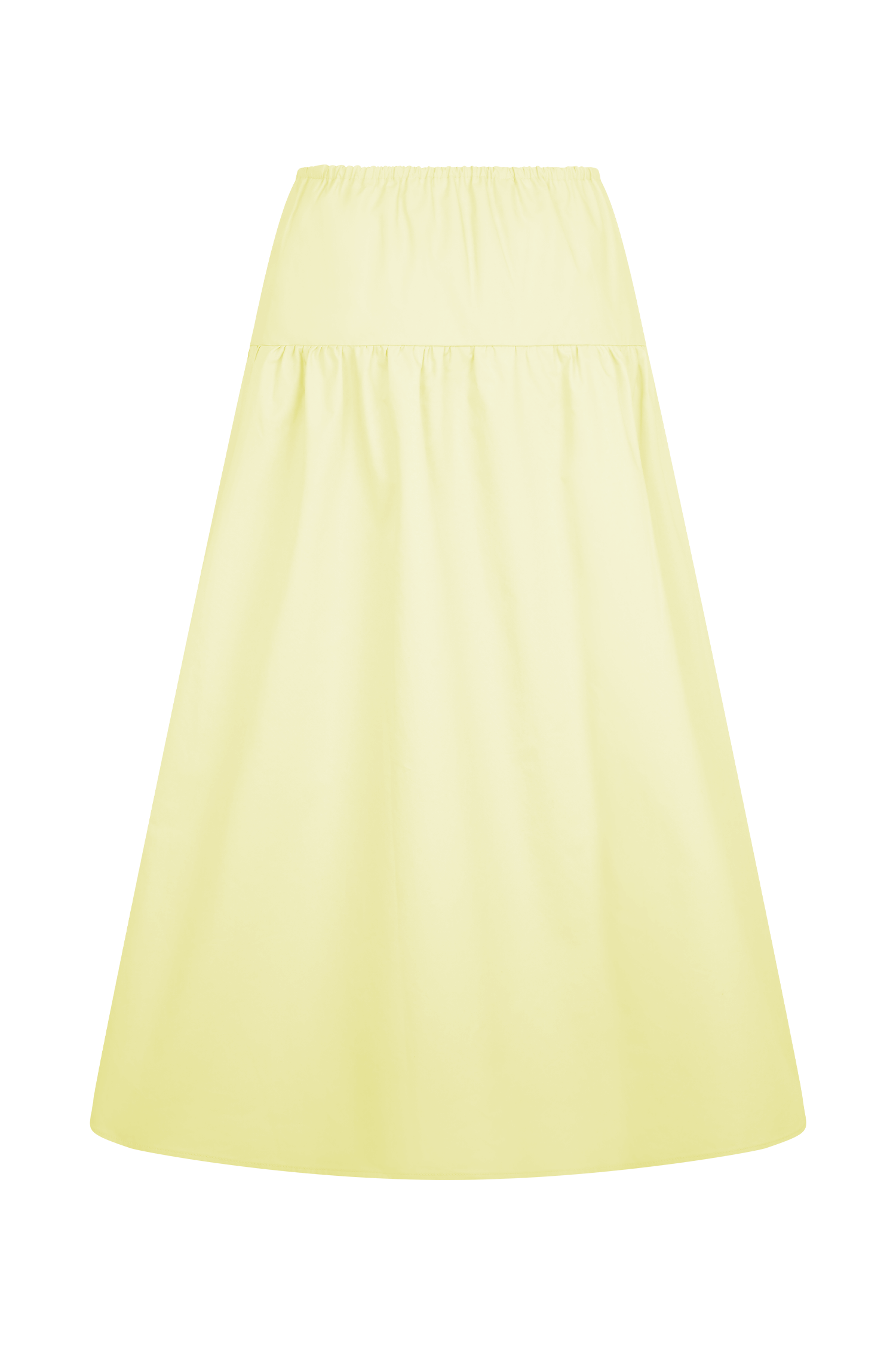 Amirah Midi Skirt - Lemon