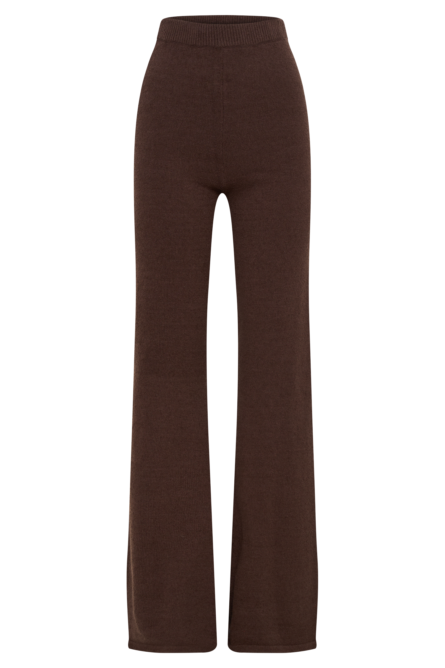 Angelina Knit Pants - Chocolate